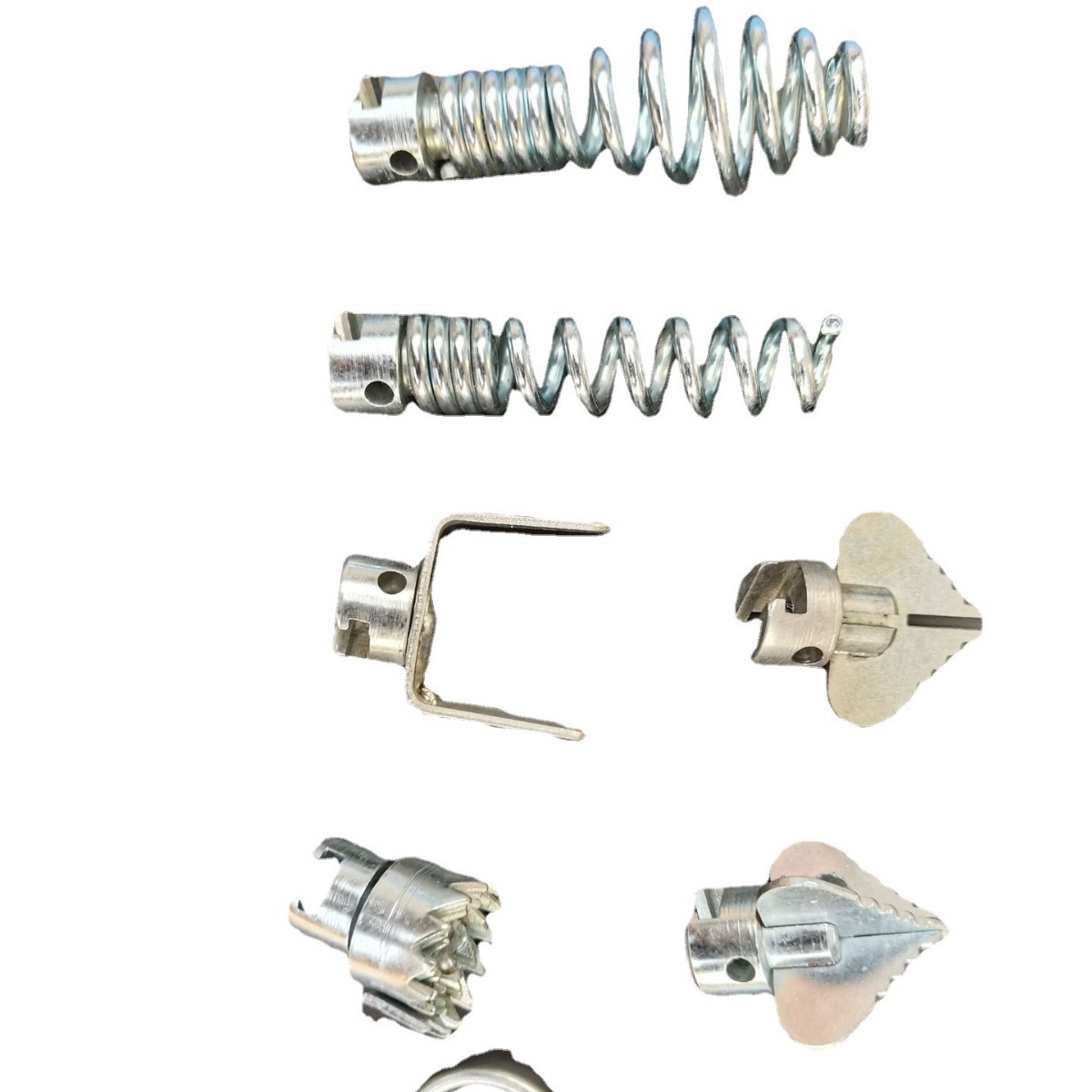 Herramienta de cabeza de corte de draga de tubería conjunto de siete piezas accesorios de herramientas de alcantarillado doméstico