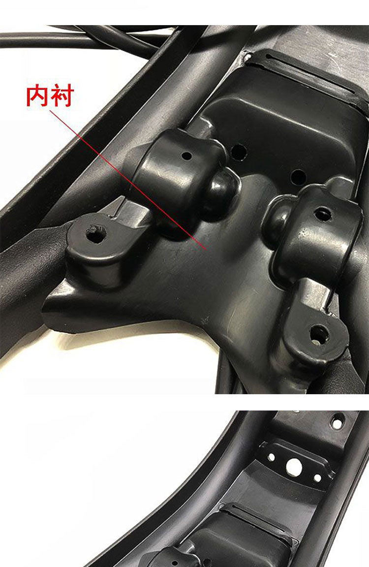 Kweis K18 Huswana Constant Ship Two-stroke NC Off-road Vehicle Modified Rear Wheel Rear Mudguard Tail License Plate Lamp