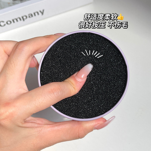 GECOMO makeup brush cleaning box quick cleaning sponge brush no-clean dry cleaning box cleaning residual powder cleaning tool