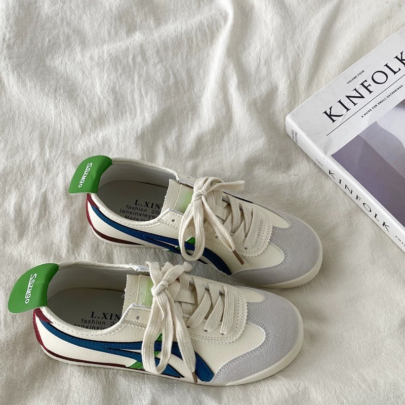 2026 verano y otoño nuevas zapatillas deportivas casuales retro Agan zapatos deportivos de entrenamiento de De zapatos de skate de color universal zapatos de mujer