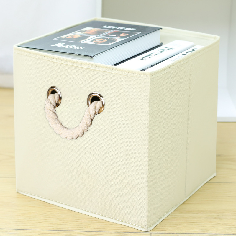 Amazon descubierto caja de almacenamiento de juguete cesta plegable caja de almacenamiento cajón armario caja de almacenamiento al por mayor