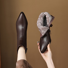 5cm�и�ѥ��ů���ë��ѥ�����¿���ƤŮѥ���sͨ�ڶ�ѥŮѩ��ѥ