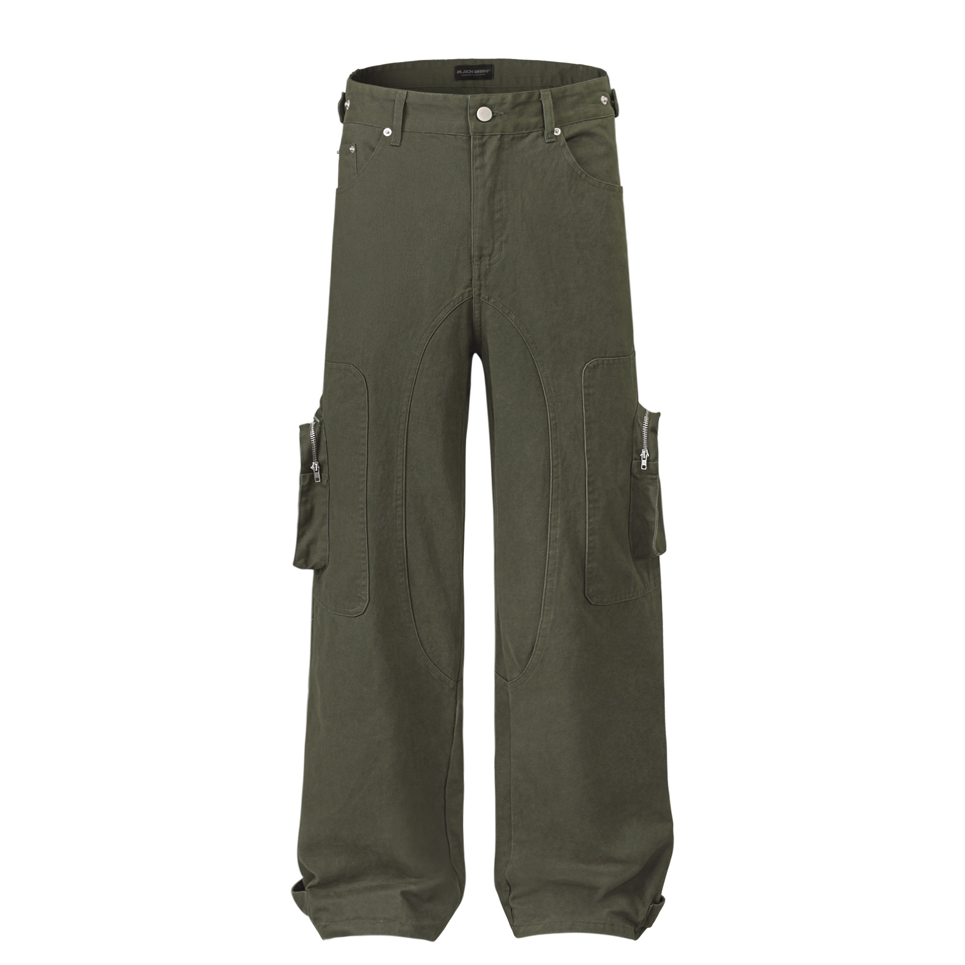 Men's Cargo Pants Streetwear Style Versatile Workwear Trousers_voghion.com