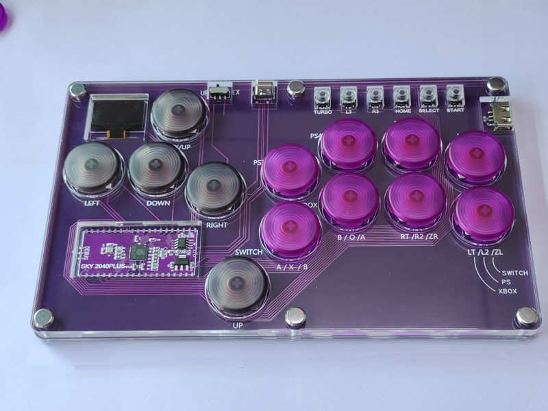 SKY2040PLUS13 teclas personalizadas SOCD juego de lucha teclado HITBOX Street Fighter 6Steam Arcade PS5