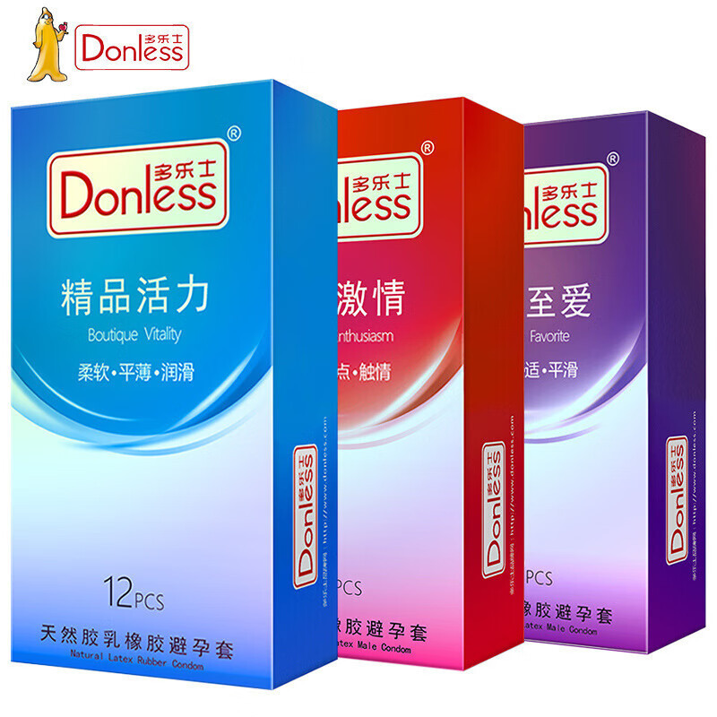 Dulux Condoms Premium Passionate Love Vitality Ultra-Thin Granules 12-Pack Condoms Adult Products Wholesale