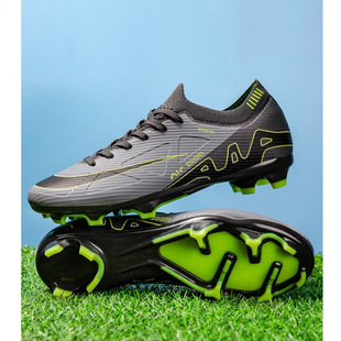 Cross-border New Low-top Football Shoes Men's and Women's New AG Spikes TF Crushed Nails Artificial Natural Grass Competition Training Shoes