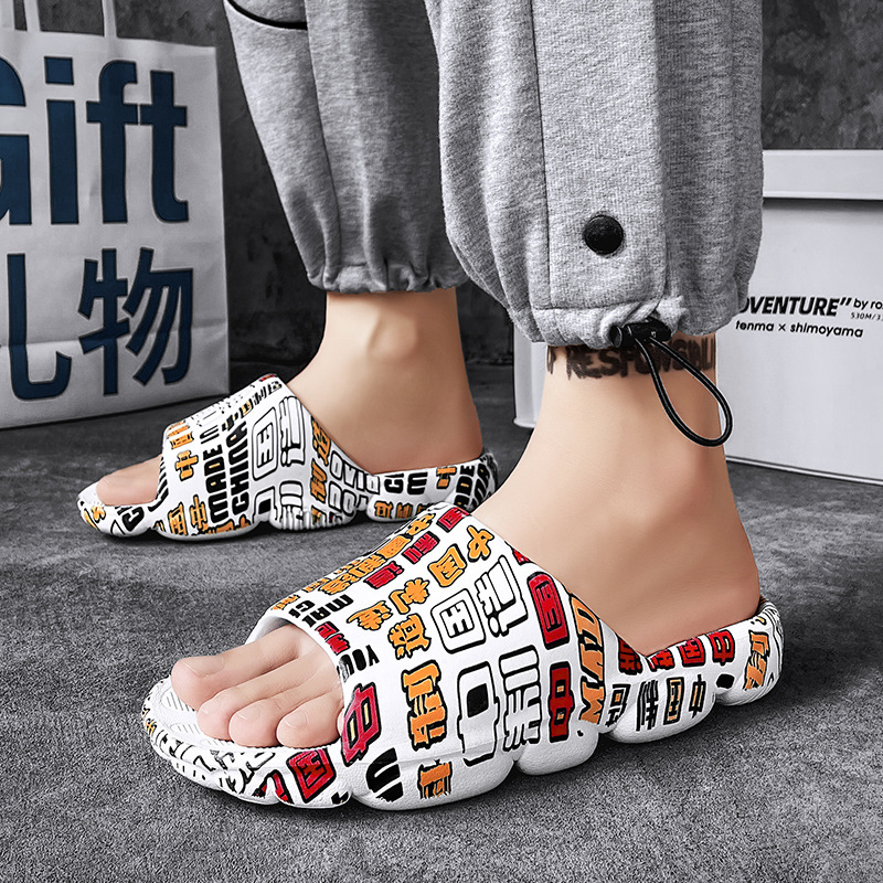 2022 new summer style slip-on slippers f...