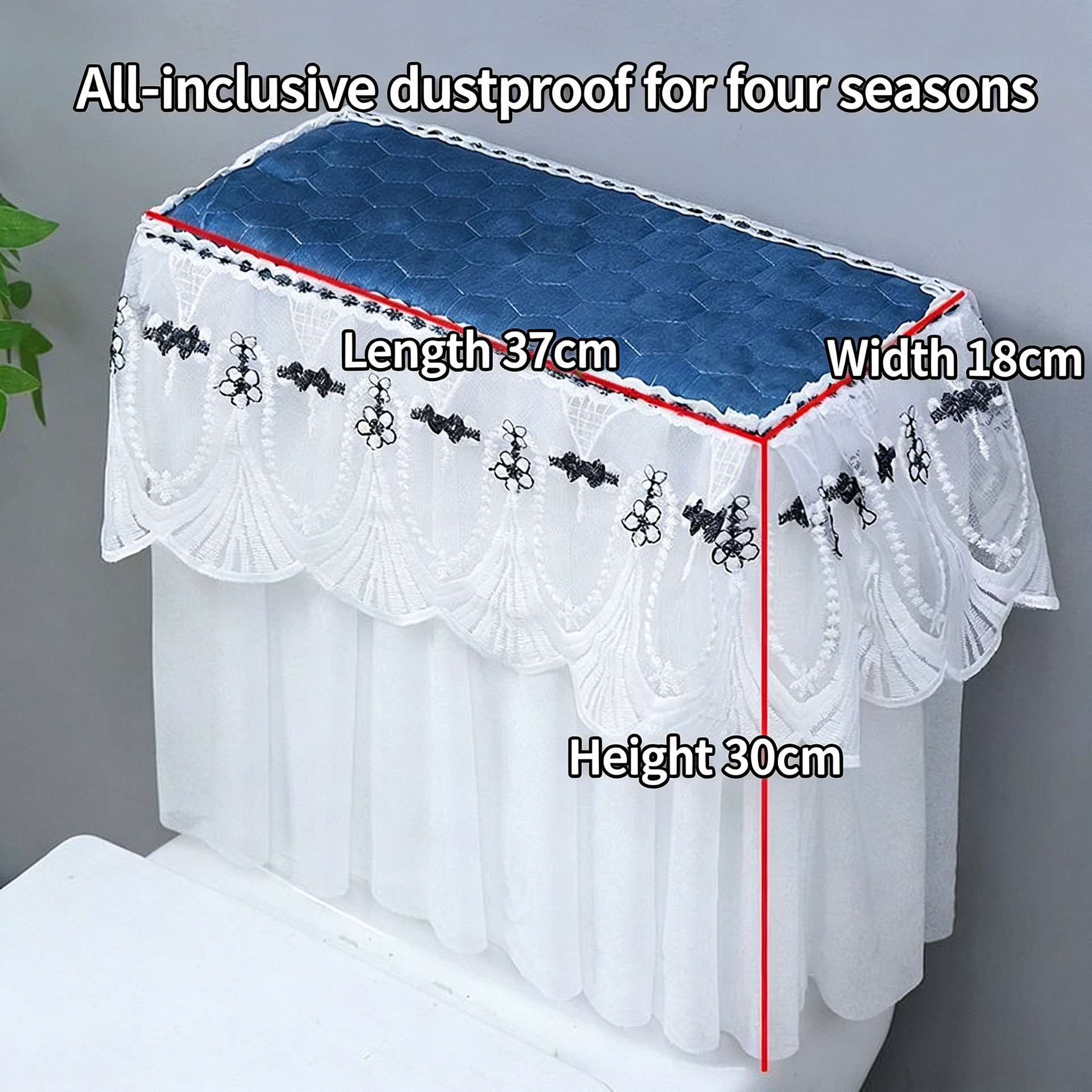 Универсальная крышка для унитаза для международного использования, декоративная крышка для унитаза, полностью закрывающая индивидуальный бачок для ванной комнаты.