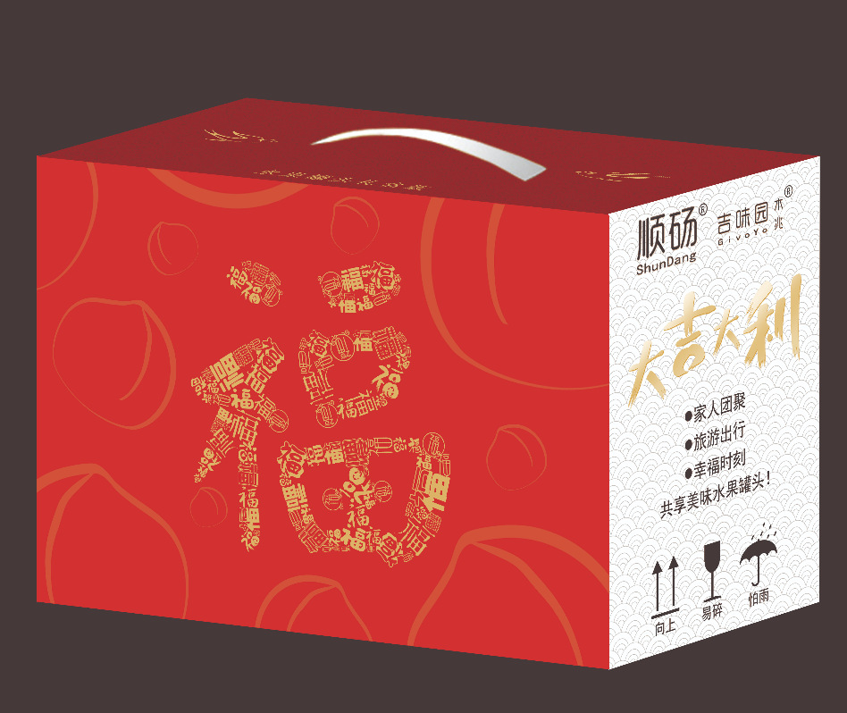 [선물박스] 황도 6캔