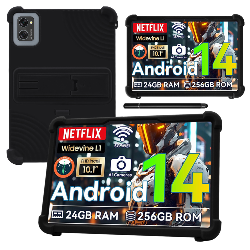 Suitable for Besttab A20 10.1inch Tablet Protective Case Besttaba20 Anti-Fall Silicone Stand Protective Case