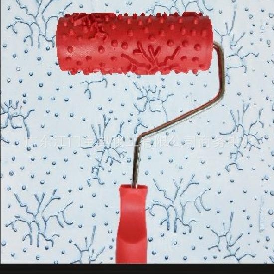 工厂批发压花滚筒液体墙艺金属漆工具新款硅藻泥墙艺花纹艺术模具