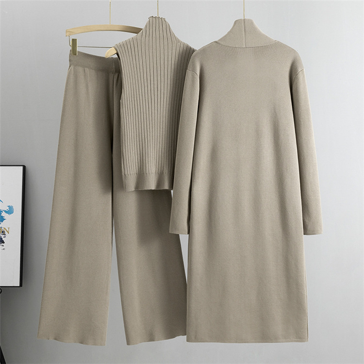 Damen Strick Set Dreiteilig Europäische Sommermode Für Damen_voghion.com