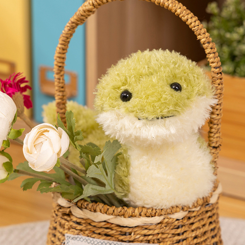 Gran Bretaña Jell con muñecas de serpiente verde, serie de pequeños animales de peluche, serpientes de agua pequeñas image 1