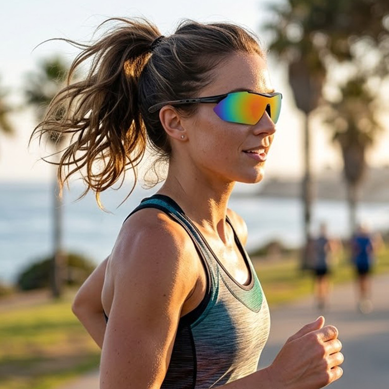 Nuevo 0089 a prueba de viento arena acabado miopía gafas de sol deportivas Ciclismo gafas hombres y mujeres bicicleta de carretera bicicleta de montaña gafas de sol