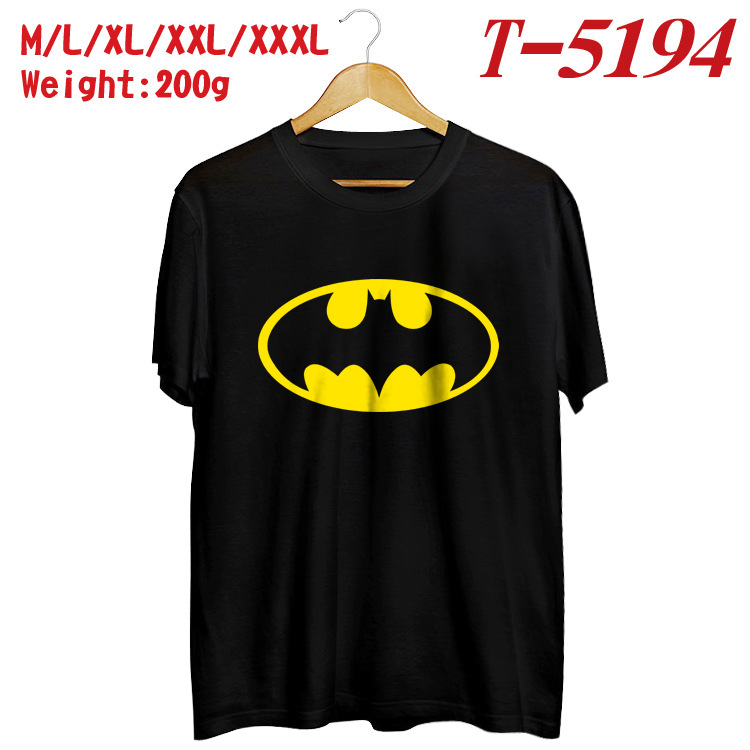 Men's and Women's Casual T-shirt Summer New Short-sleeved Batman Japanese-style Loose Half-sleeved Distinctive Trendy Pullover Top Men's and Women's Casual T-shirt Summer New Short-sleeved Batman Japanese-style Loose Half-sleeved Distinctive Trendy Pullover Top
