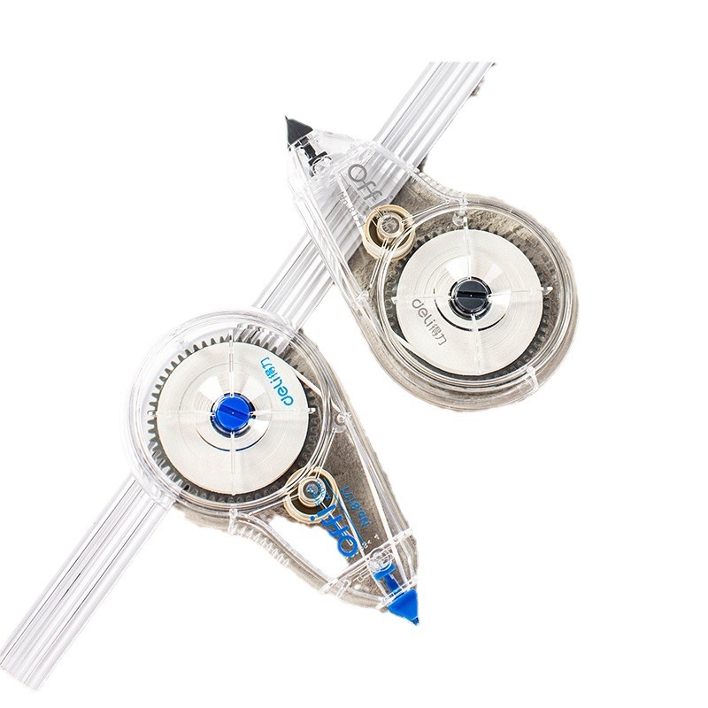 Deli 8171 cinta correctora 20 m * 5mm de gran capacidad de corrección Estudiante cinta de corrección papelería suministros