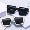 Square sunglasses, fashionable monopoly, glasses, suitable for import