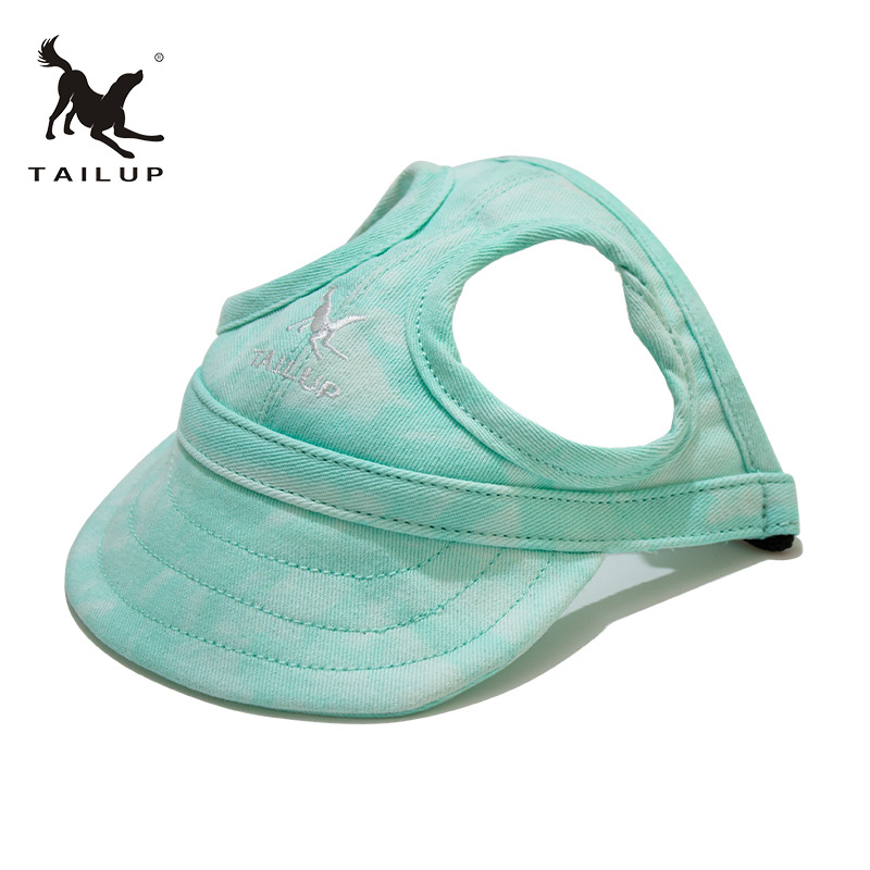 Hausdéieren Grouss Mëttel a Kleng Hënn Kazen Sonneschutz Ouere Welpen Entenzongen Baseballkappen Kappbedeckung Accessoiren_voghion.com