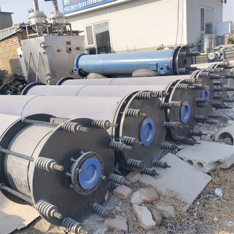 二手50-100平方石墨列管式换热器 工业用常压换热设备9成新