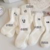 Mink velvet socks