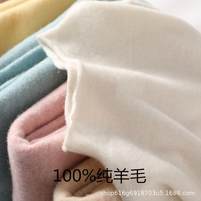 Women's half turtleneck sweater autumn and winter New knitwear loose mid collar long sleeve undershirt top Women's half turtleneck sweater autumn and winter New knitwear loose mid collar long sleeve undershirt top