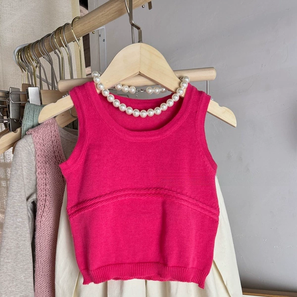 Fire Dragon Figs knit vest L55077
