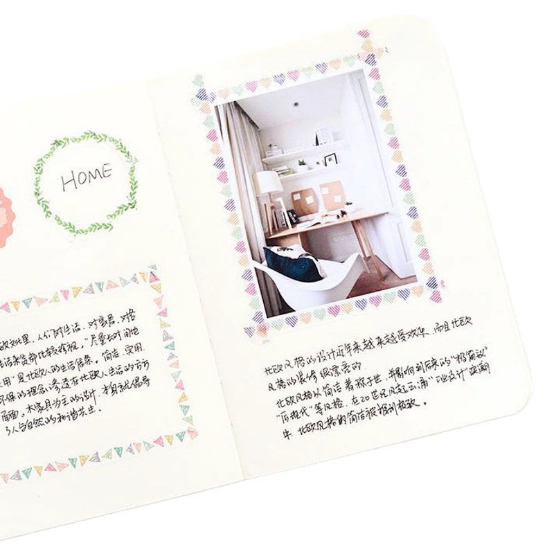 Новые Разорванные вручную 15 и наклейки на бумажную ленту оптом 0,8 см x 7 м Тонкая ручная роспись и бумажная лента