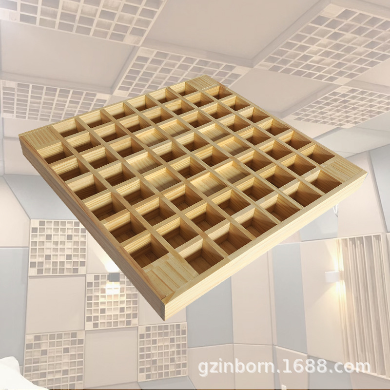 HIFI audio-visual room audio experience Hall private cinema recording studio decoration sound-absorbing sound insulation board pine diffusion body