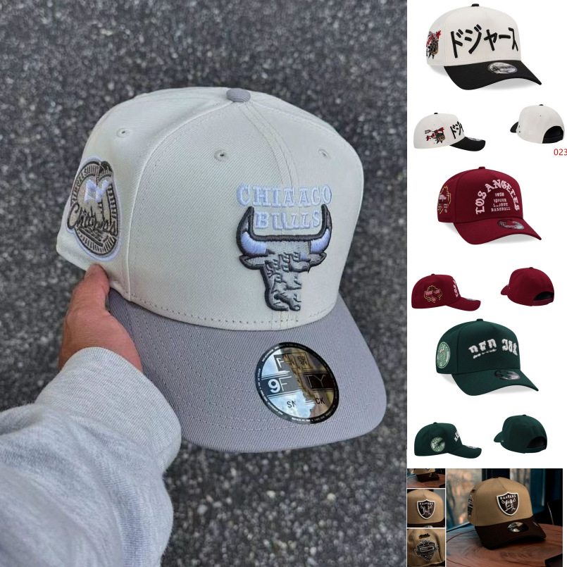 2026 nuevo sombrero de baloncesto Chicago Bull cabeza gorra gor