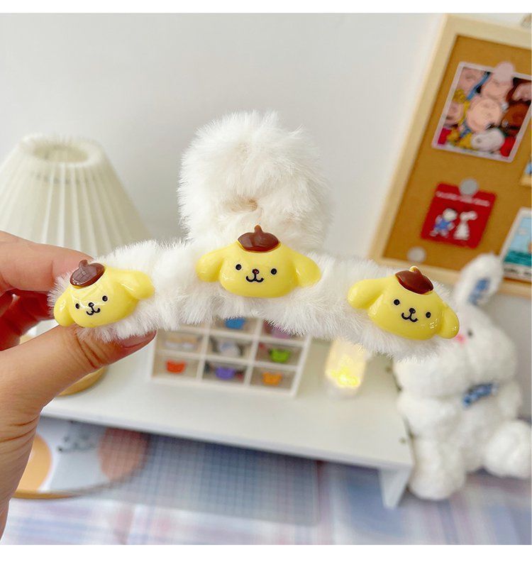 Cartoon pudding dog grab