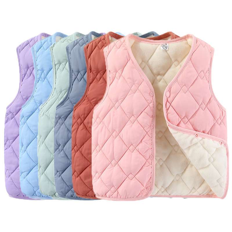 Nuevo otoño y invierno de 2025 ropa de invierno para hombres y mujeres chaqueta de pluma para niños gruesa chaqueta de chaqueta de cuello vertical chaqueta de hombro de chaqueta infantil coreana