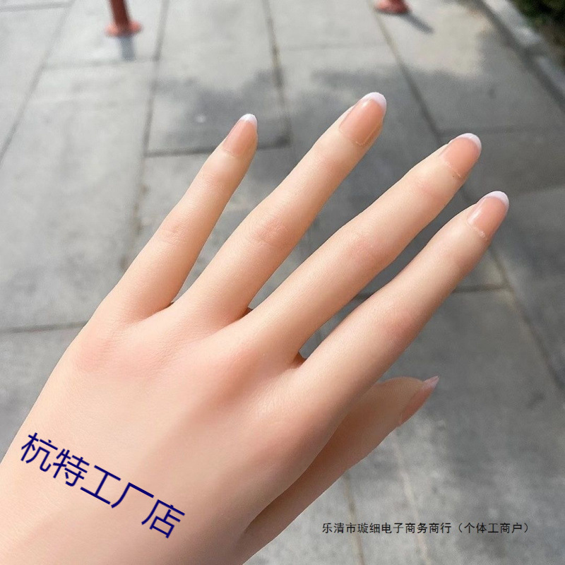 戒指模特美甲人女模型珠宝展示架假手手镯手软胶可动手模练手其他
