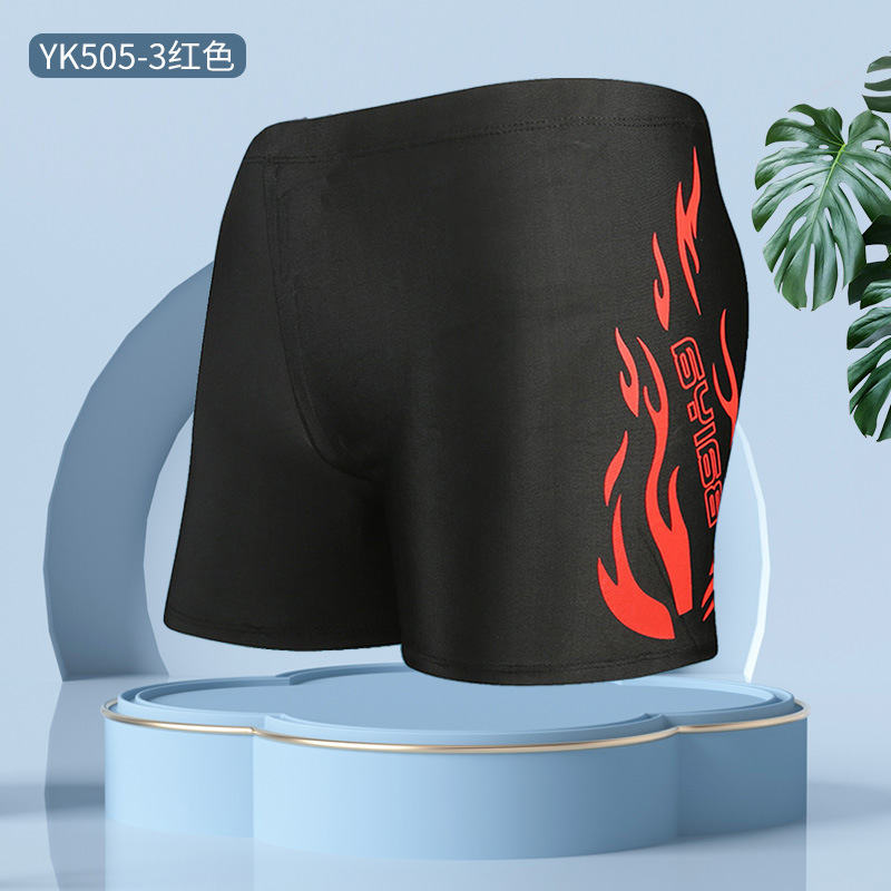 Source Factory Pantalones de baño para hombre Pantalones de playa anti-vergüenza Traje de baño suelto de secado rápido Pantalones de baño Etiqueta de lavado Logotipo personalizado