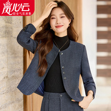 高级感职业西装西服正装女套装长袖工作服秋冬气质女神范高端1918