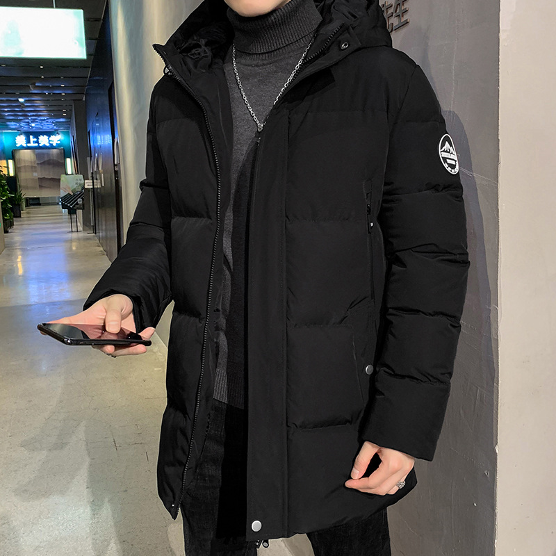 棉衣男士外套秋冬季韩版2024新款潮流加绒加厚秋装棉袄子羽绒棉服