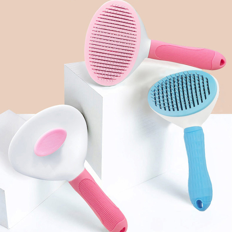 Gato peine depilación peine cepillo de pelo perro depilación gato artefacto limpieza Pelo Largo mascota gato suministros al por mayor