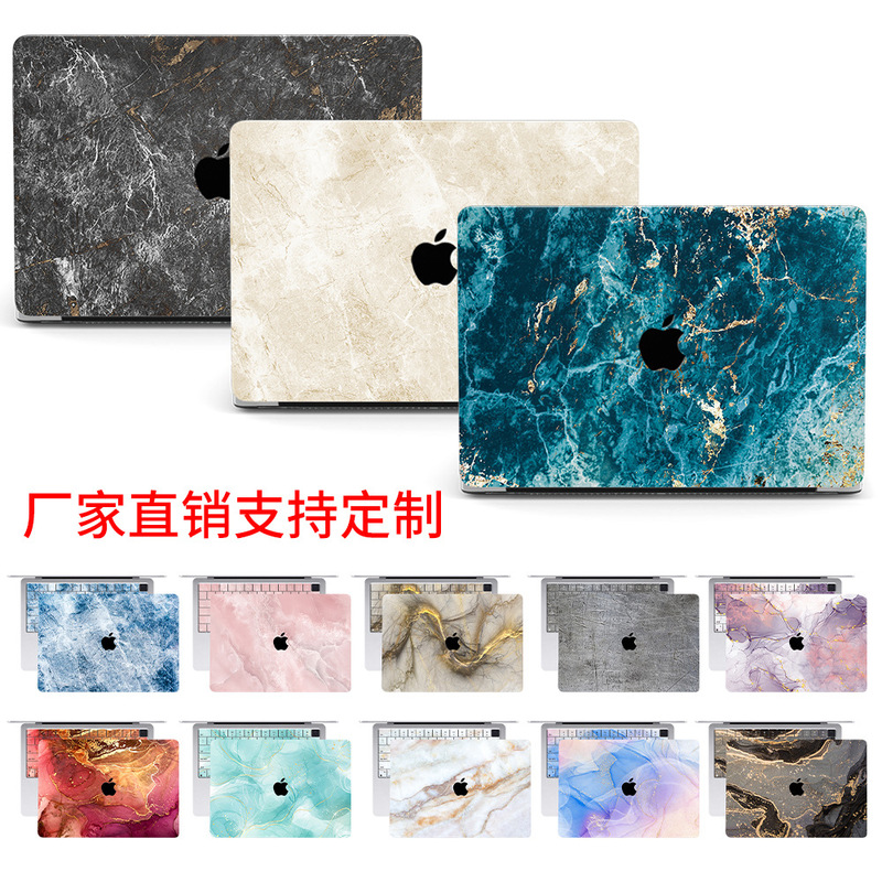 For Apple Notebook Protective Case Air Pro macbook Protective Cover Marble Case 2022M2
