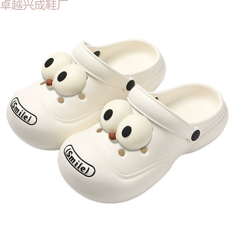 Ступать на дерьмо обувь для женщин летом носить 2024 новый сетевой красный милый пляж с толстым дном, холодные тапочки для женщин