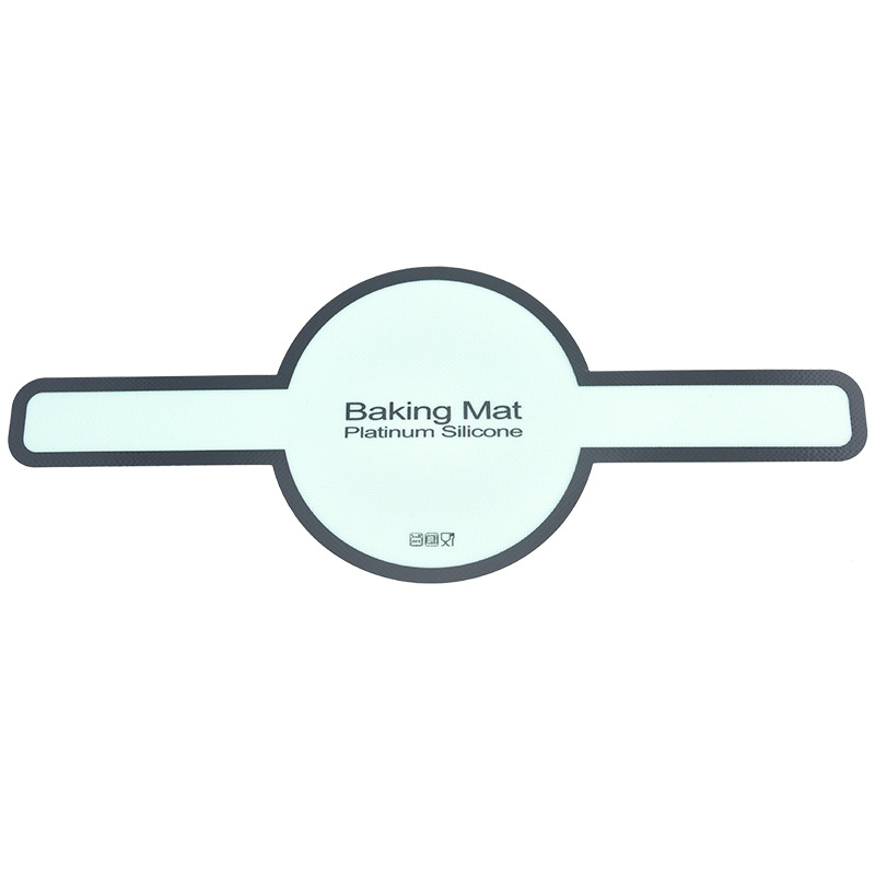 Cocina Pan para hornear estera de silicona herramienta para hornear transferencia de masa platino estera de silicona para hornear mango largo estera del Horno Holandés