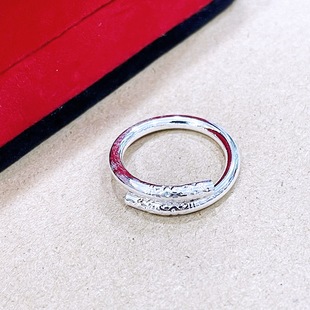 High Imitation Silver Plated Clamp Stick Ring silver Ring Opening silver Ring Jewelry Silver Jewelry Gift