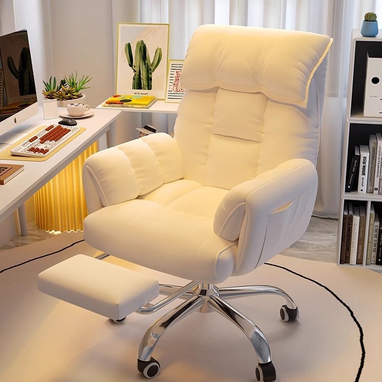 Computer Chair Home Ergonomic Gaming E-Sports Chair Seat Lazy Computer Sofa Chair Bedroom Reclining Leisure Back Chair