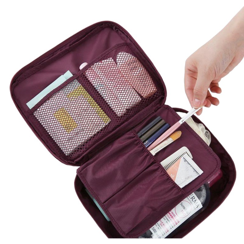 Corea del Sur traje de viaje portátil de segunda generación mejorada bolsa de lavado viaje de negocios bolsa cuadrada de almacenamiento bolsa de cosméticos