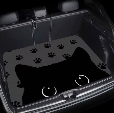 Crystal Velvet Mat, Non-Slip, Avtomobil döşəmə paspasları - amazon-crystal-velvet-car-mat-63-10075-crystal-velvet-dot-plastic-bottom