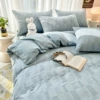 Class A three-layer yarn style-blue gray
