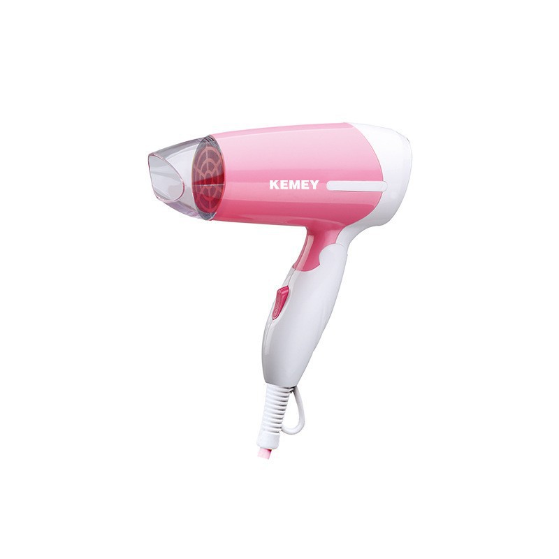 Secador de pelo Kemei portátil plegable de baja potencia para uso doméstico con iones negativos. image 8