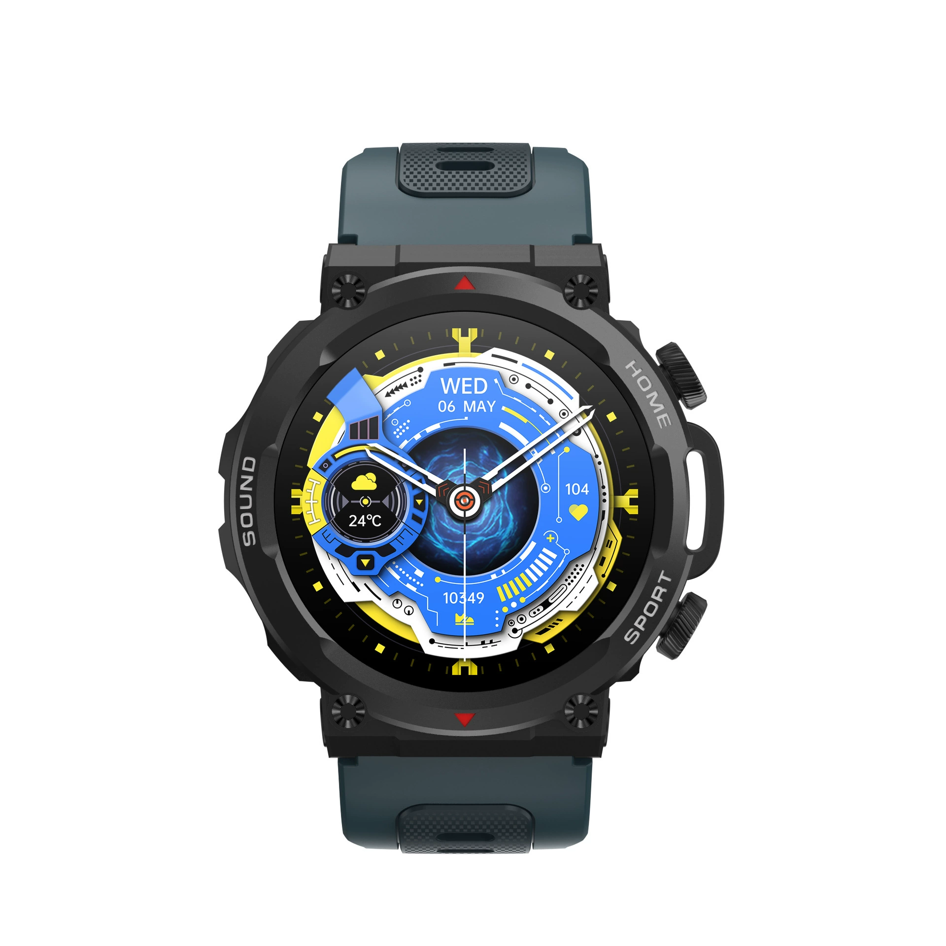 Cross -border S56T умные часы с Bluetooth-выбором вызова, монитор сердечного ритма, активный отдых, многофункциональные телеметрические возможности, кислород крови, три защиты