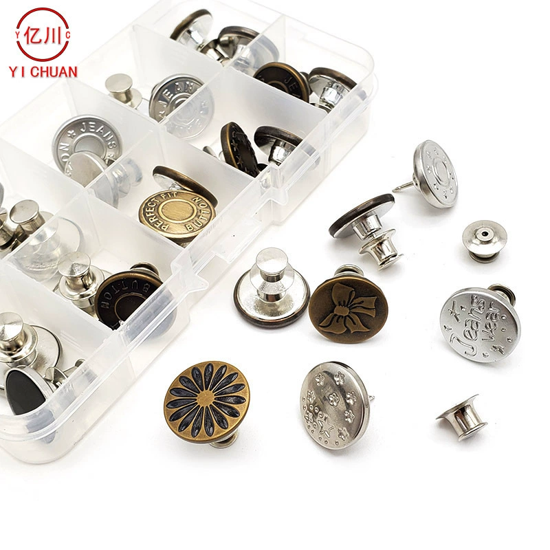 Removable metal brace, jeans, 17mm