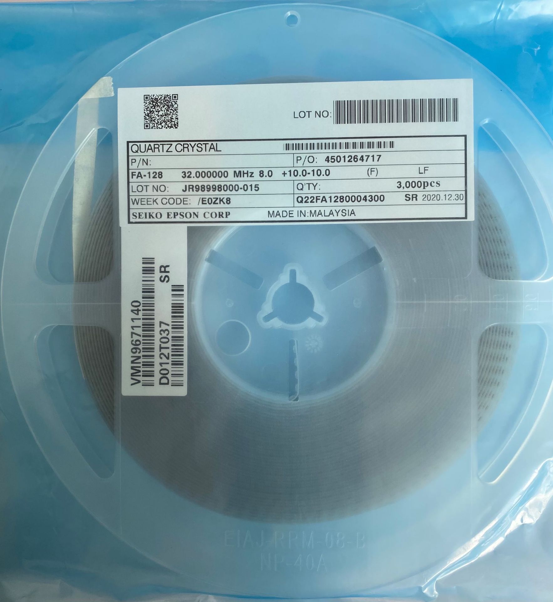 ڶ  EPSON ʯӢг 32MHz ͺFA-128