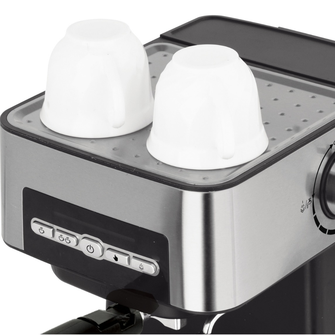 Coffelady 15bar semiautomática máquina de café italiana bomba de presión de espuma de leche máquina de café doméstica