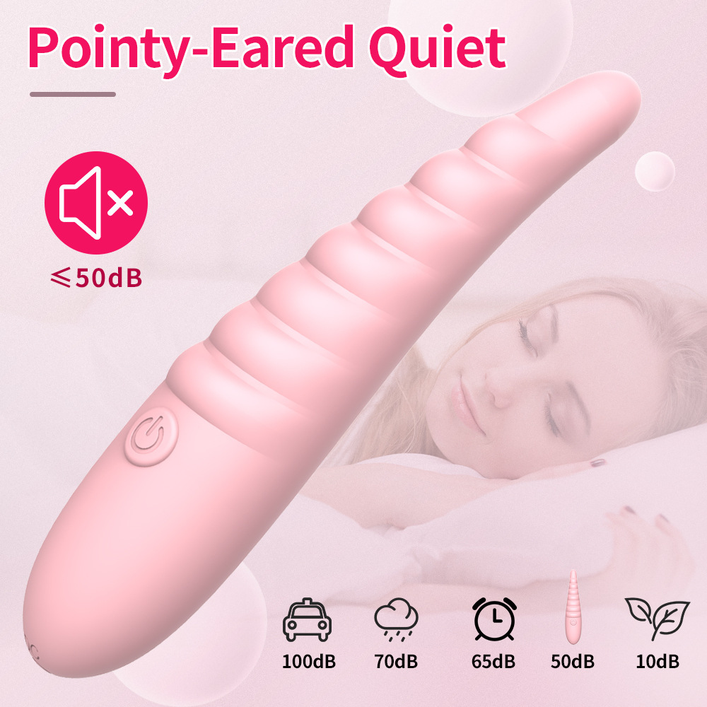 Liquid Silicone Threaded Vibrator For Couples, Female Vibrating Massager, Masturbator, Adult Sex Toys Wholesale_voghion.com